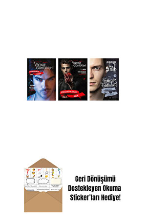 L. J. Smith 3 Kitap Set + Okuma Sticker'ları