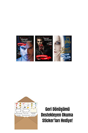 L. J. Smith 3 Kitap Set + Okuma Sticker'ları