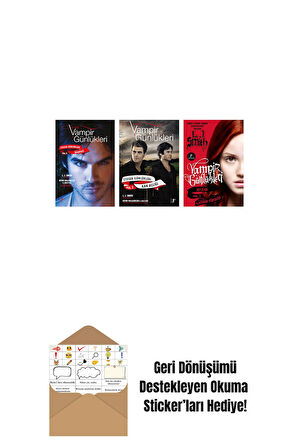 L. J. Smith 3 Kitap Set + Okuma Sticker'ları