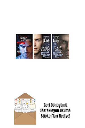 L. J. Smith 3 Kitap Set + Okuma Sticker'ları