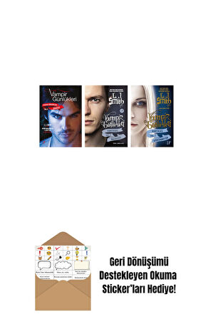 L. J. Smith 3 Kitap Set + Okuma Sticker'ları