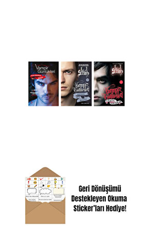L. J. Smith 3 Kitap Set + Okuma Sticker'ları