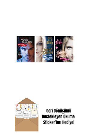 L. J. Smith 3 Kitap Set + Okuma Sticker'ları