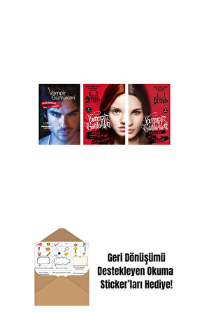 L. J. Smith 3 Kitap Set + Okuma Sticker'ları