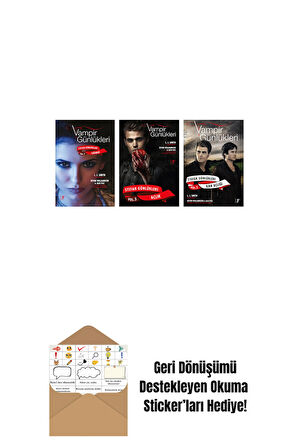 L. J. Smith 3 Kitap Set + Okuma Sticker'ları