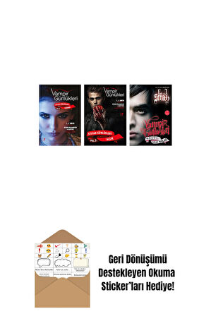 L. J. Smith 3 Kitap Set + Okuma Sticker'ları