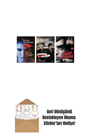 L. J. Smith 3 Kitap Set + Okuma Sticker'ları