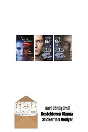 L. J. Smith 3 Kitap Set + Okuma Sticker'ları