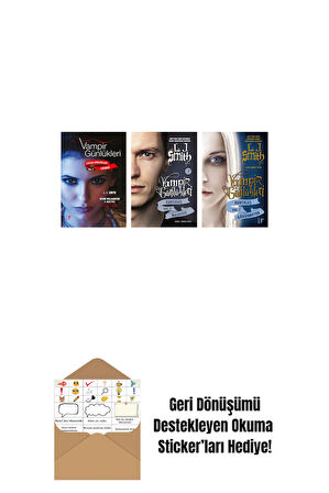 L. J. Smith 3 Kitap Set + Okuma Sticker'ları