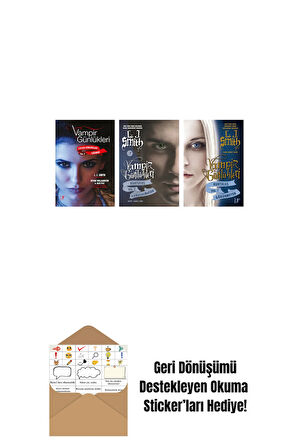 L. J. Smith 3 Kitap Set + Okuma Sticker'ları