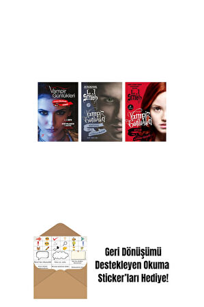 L. J. Smith 3 Kitap Set + Okuma Sticker'ları