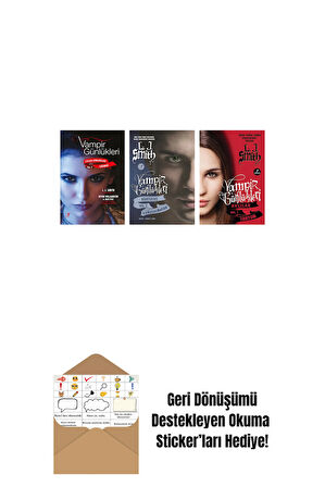 L. J. Smith 3 Kitap Set + Okuma Sticker'ları