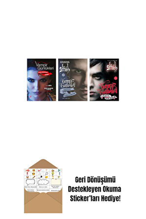 L. J. Smith 3 Kitap Set + Okuma Sticker'ları