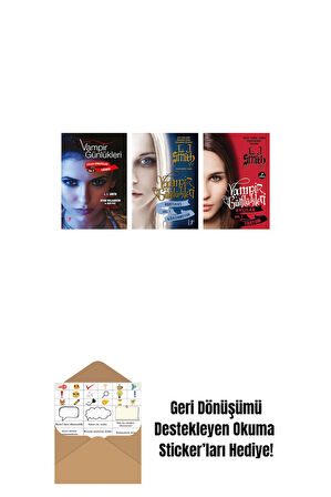 L. J. Smith 3 Kitap Set + Okuma Sticker'ları
