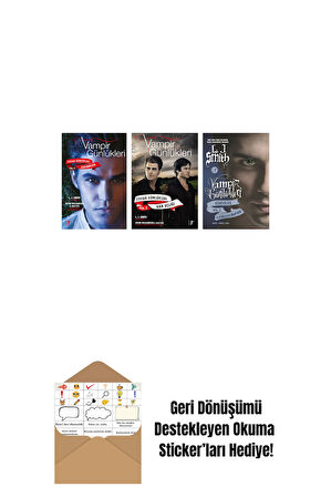 L. J. Smith 3 Kitap Set + Okuma Sticker'ları