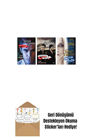 L. J. Smith 3 Kitap Set + Okuma Sticker'ları