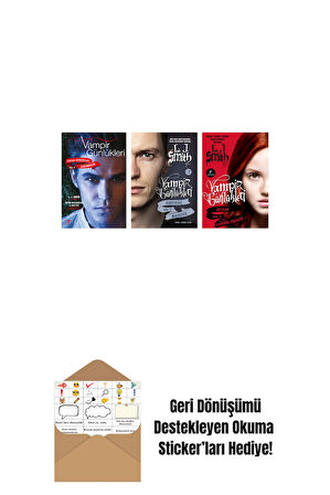 L. J. Smith 3 Kitap Set + Okuma Sticker'ları