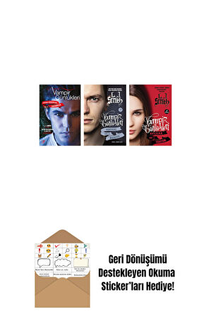 L. J. Smith 3 Kitap Set + Okuma Sticker'ları