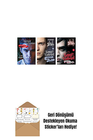 L. J. Smith 3 Kitap Set + Okuma Sticker'ları