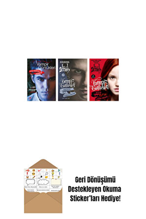 L. J. Smith 3 Kitap Set + Okuma Sticker'ları