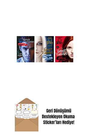 L. J. Smith 3 Kitap Set + Okuma Sticker'ları