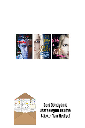 L. J. Smith 3 Kitap Set + Okuma Sticker'ları