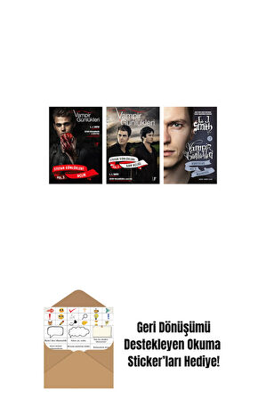 L. J. Smith 3 Kitap Set + Okuma Sticker'ları