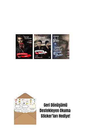 L. J. Smith 3 Kitap Set + Okuma Sticker'ları
