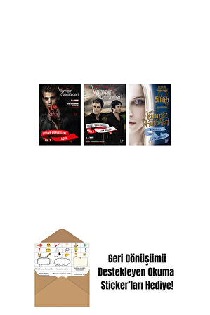 L. J. Smith 3 Kitap Set + Okuma Sticker'ları