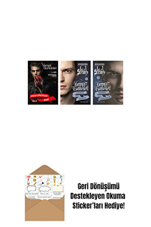 L. J. Smith 3 Kitap Set + Okuma Sticker'ları