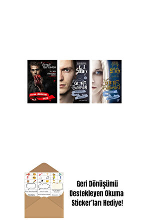 L. J. Smith 3 Kitap Set + Okuma Sticker'ları