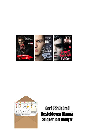 L. J. Smith 3 Kitap Set + Okuma Sticker'ları