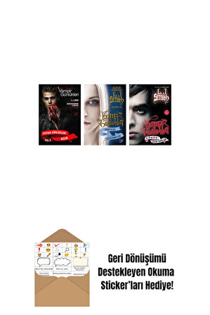 L. J. Smith 3 Kitap Set + Okuma Sticker'ları