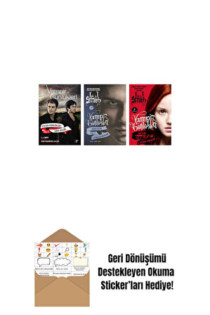 L. J. Smith 3 Kitap Set + Okuma Sticker'ları
