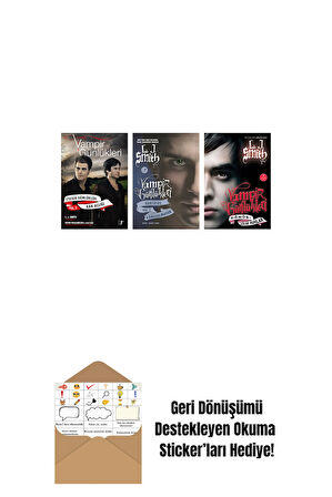 L. J. Smith 3 Kitap Set + Okuma Sticker'ları