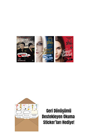 L. J. Smith 3 Kitap Set + Okuma Sticker'ları
