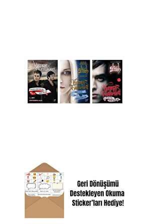 L. J. Smith 3 Kitap Set + Okuma Sticker'ları