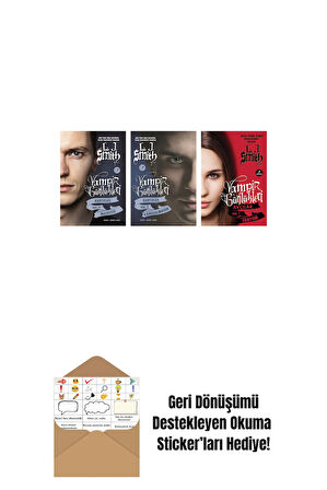L. J. Smith 3 Kitap Set + Okuma Sticker'ları