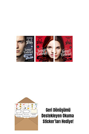 L. J. Smith 3 Kitap Set + Okuma Sticker'ları