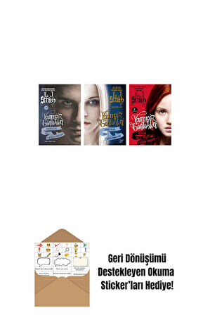 L. J. Smith 3 Kitap Set + Okuma Sticker'ları