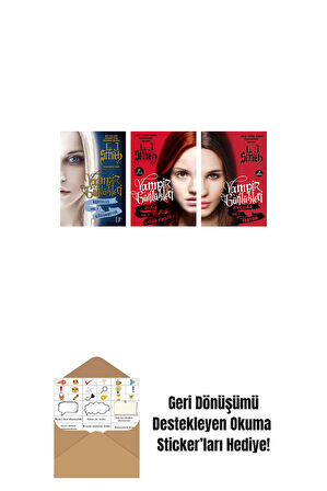 L. J. Smith 3 Kitap Set + Okuma Sticker'ları