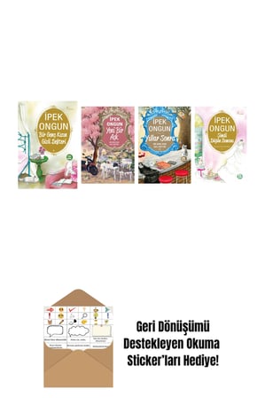 İpek Ongun 4 Kitap Set + Okuma Sticker'ları