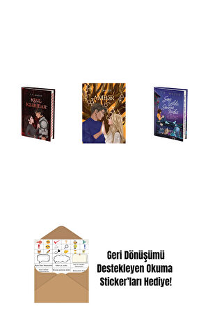 T. Y. Mazer 3 Kitap Set + Okuma Sticker'ları