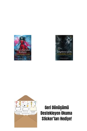 Hava ve Karanlık Kraliçesi (Ciltli) + Gölgelerin Lordu (Ciltli) + Okuma Sticker'ları