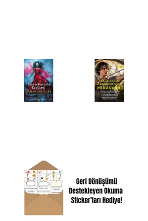 Hava ve Karanlık Kraliçesi (Ciltli) + Gölge Avcısı Akademisi'nden Hikâyeler (Ciltli) + Okuma Sticker'ları