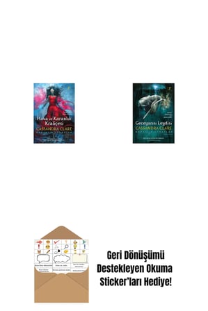Hava ve Karanlık Kraliçesi (Ciltli) + Geceyarısı Leydisi (Ciltli) + Okuma Sticker'ları