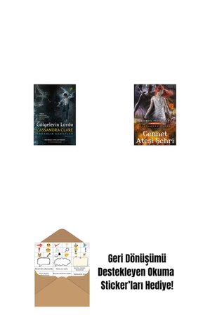 Gölgelerin Lordu (Ciltli) + Cennet Ateşi Şehri + Okuma Sticker'ları