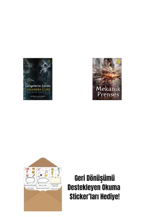 Gölgelerin Lordu (Ciltli) + Mekanik Prenses (Ciltli) + Okuma Sticker'ları