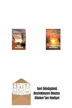 Tanrıların Yolculuğu + Tanrıların Arabaları + Okuma Sticker'ları