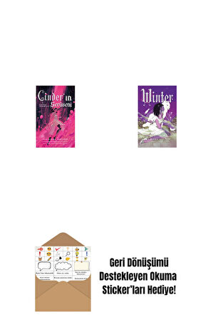 Cinder’ın Serüveni + Winter + Okuma Sticker'ları